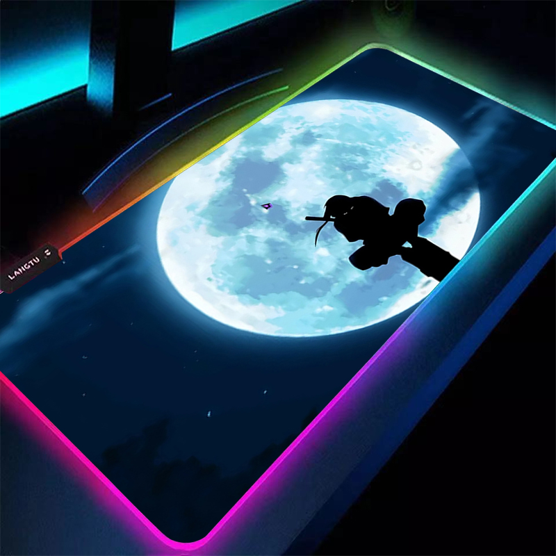 Mouse Gaming Esports - RGB Large Mouse Pad 90x40cm Naruto