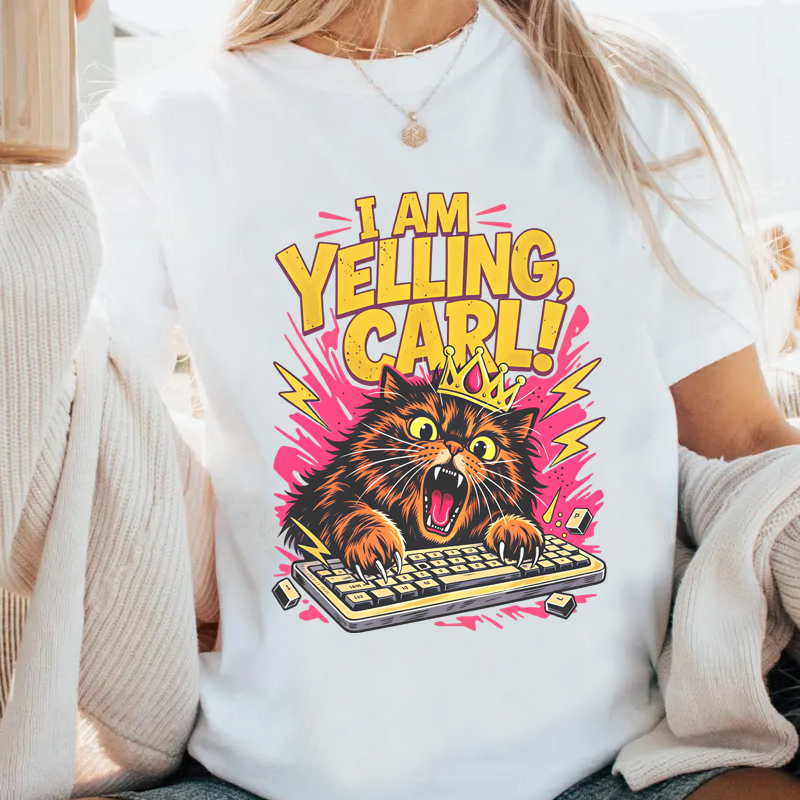 Esports Gaming Shirts - I Am Yelling Carl T-shirt Women