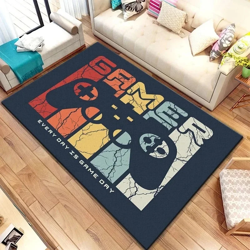 Esports Gaming Design - Gaming Esports Rug Black Controller &
