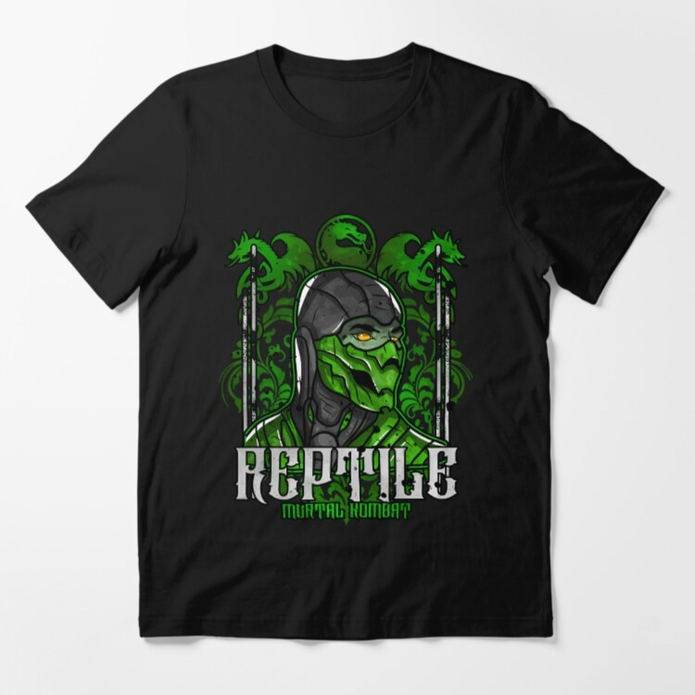 Mortal Kombat Reptile Portrait - đánh giá và giá Esports Gaming Shirts