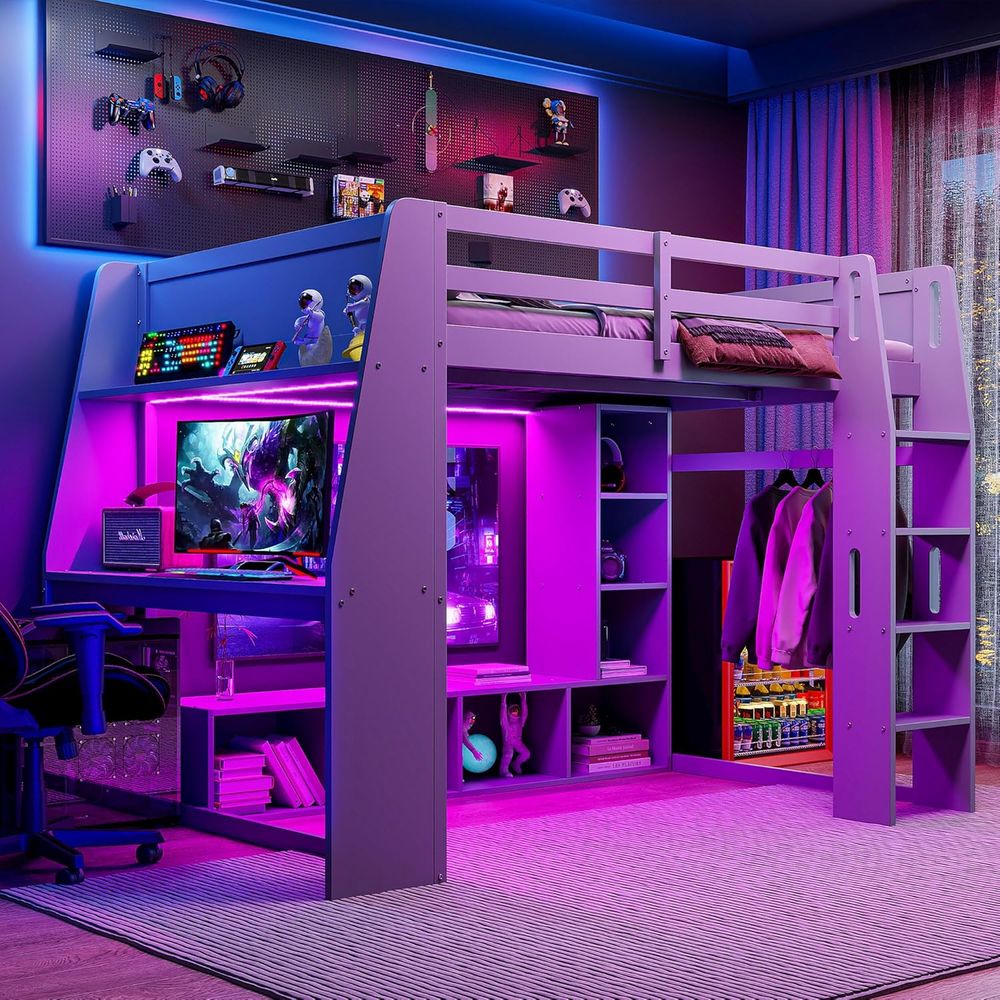 SOTSEA ull Size Gaming Lot Bed - đánh giá và giá Esports Gaming Bed