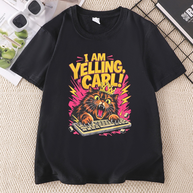 I Am Yelling Carl T-shirt Wome - đánh giá và giá Esports Gaming Shirts