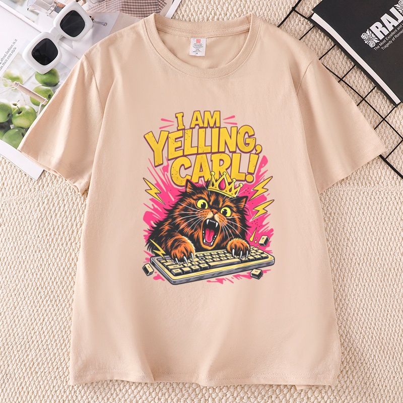 I Am Yelling Carl T-shirt Wome - đánh giá và giá Esports Gaming Shirts