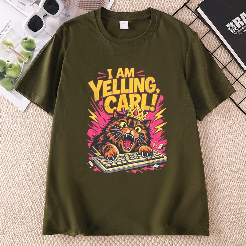 I Am Yelling Carl T-shirt Wome - đánh giá và giá Esports Gaming Shirts