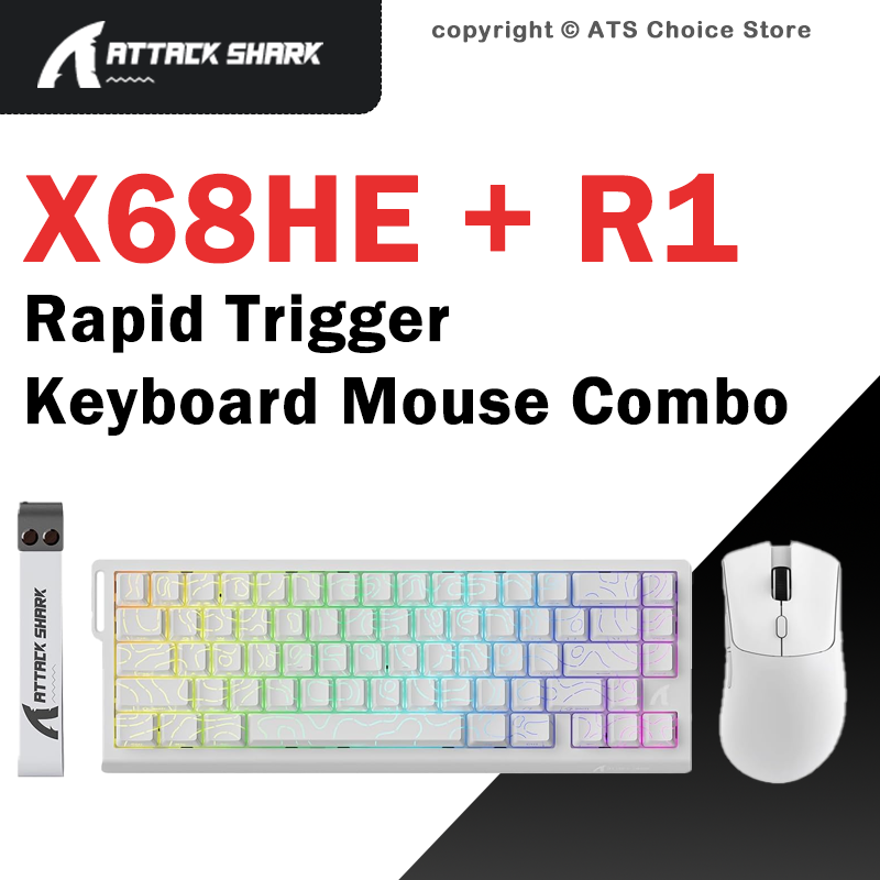 ATTACK SHARK X68 HE Magnetic K - đánh giá và giá Esports Gaming Uk