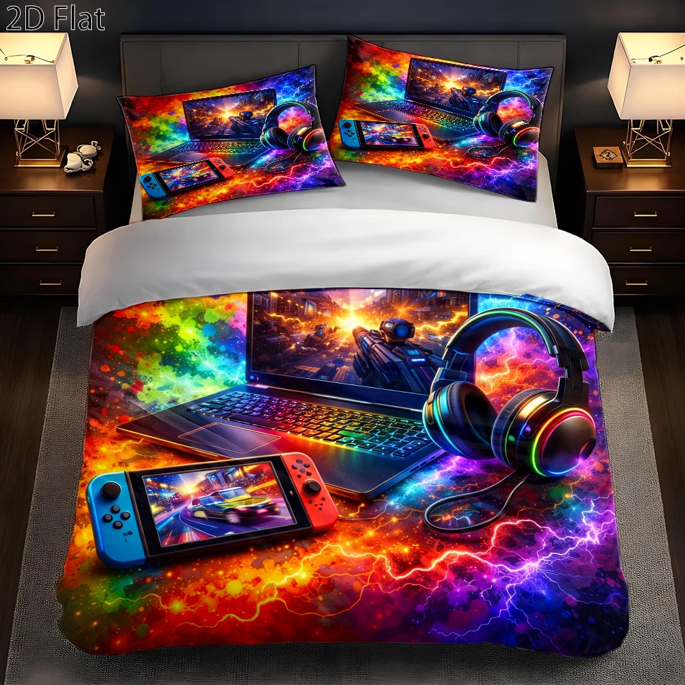 3-Piece E-Sports Style Colorfu - đánh giá và giá Esports Gaming Bed