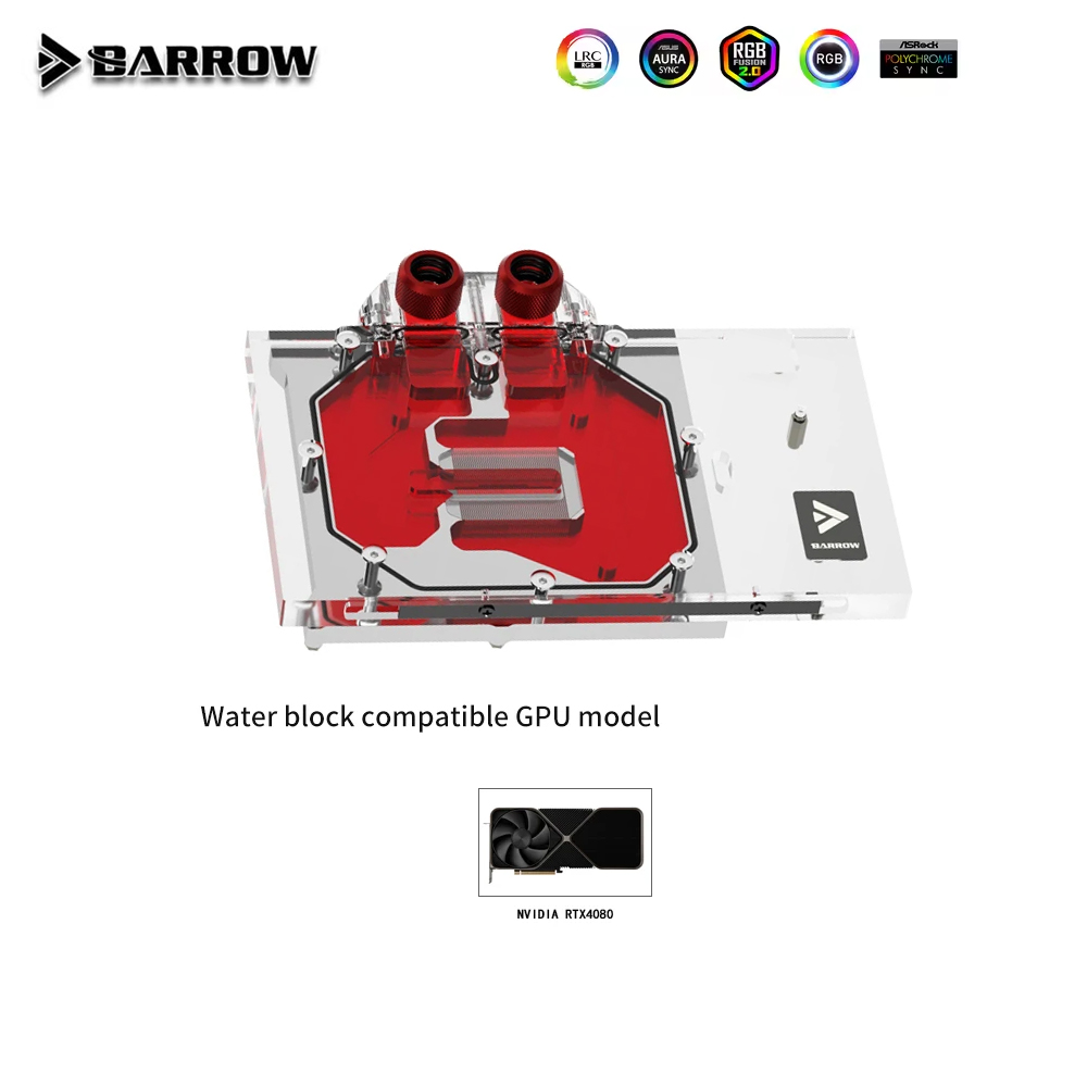Barrow GPU Water Block For NVI - đánh giá và giá Nvidia Vga Rtx 4080