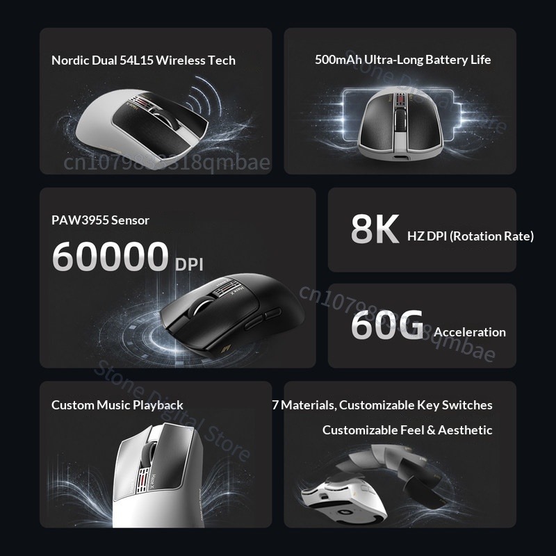 IPI HAZEX Wireless Three Mode  - đánh giá và giá Esports Gaming Design
