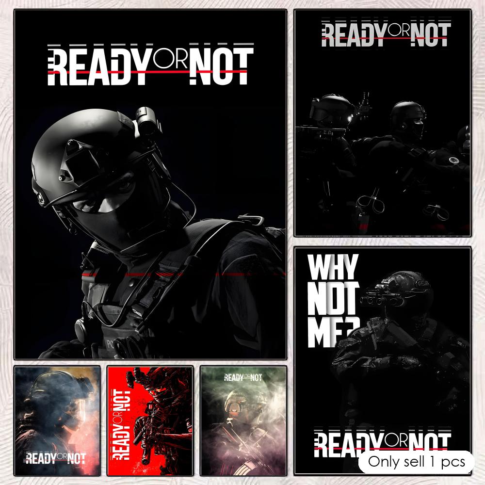 R-Ready or N-NotS Poster HD Wa - đánh giá và giá Esports And Gaming Lounge