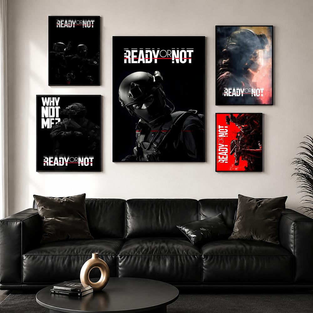 R-Ready or N-NotS Poster HD Wa - đánh giá và giá Esports And Gaming Lounge