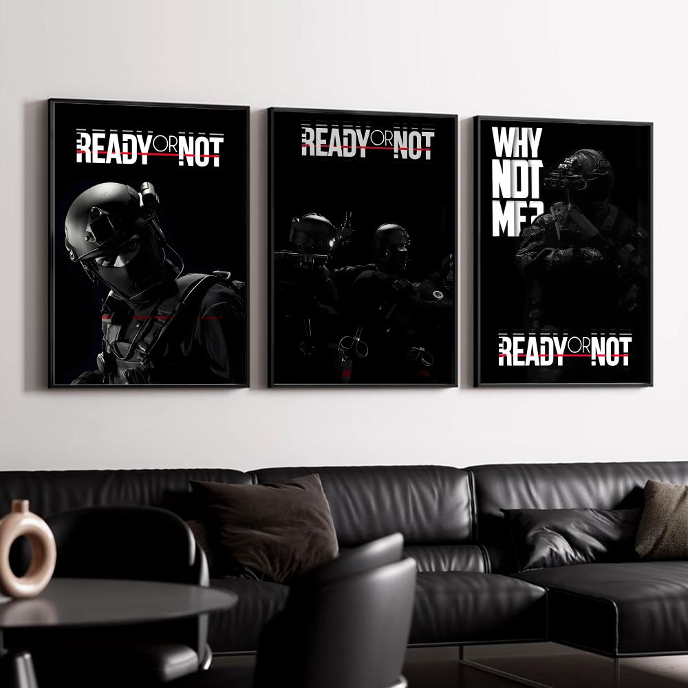 R-Ready or N-NotS Poster HD Wa - đánh giá và giá Esports And Gaming Lounge