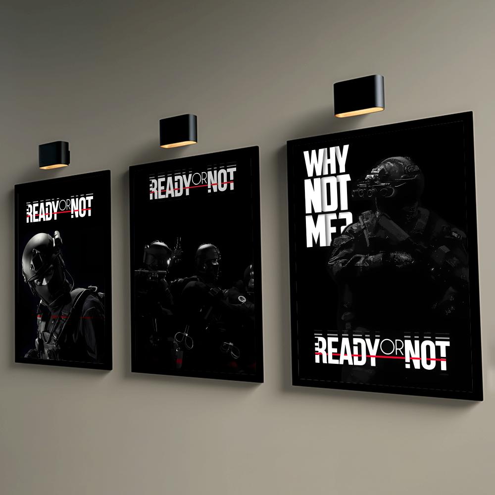 R-Ready or N-NotS Poster HD Wa - đánh giá và giá Esports And Gaming Lounge