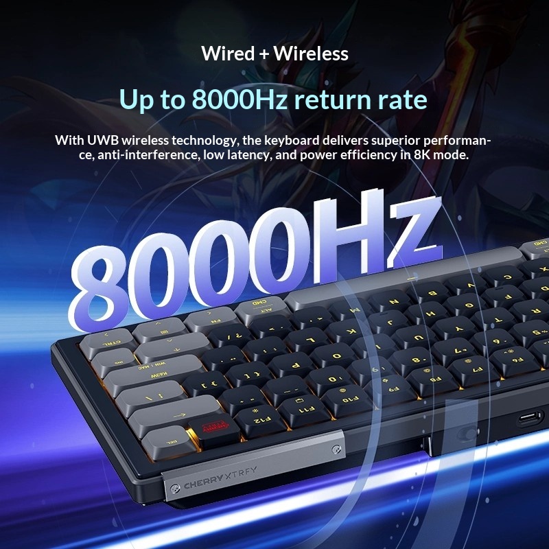 New Arrival CHERRY XTRFY K63W  - đánh giá và giá Esports Gaming Uk