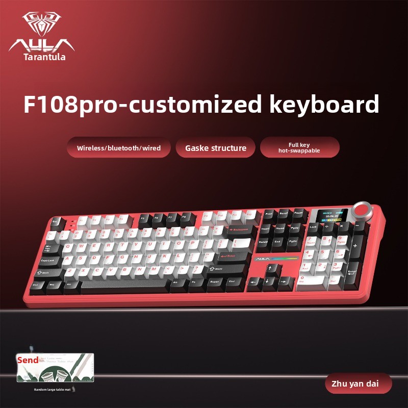 AULA F108 PRO Tri-Mode Wireles - đánh giá và giá Esports Gaming Uk