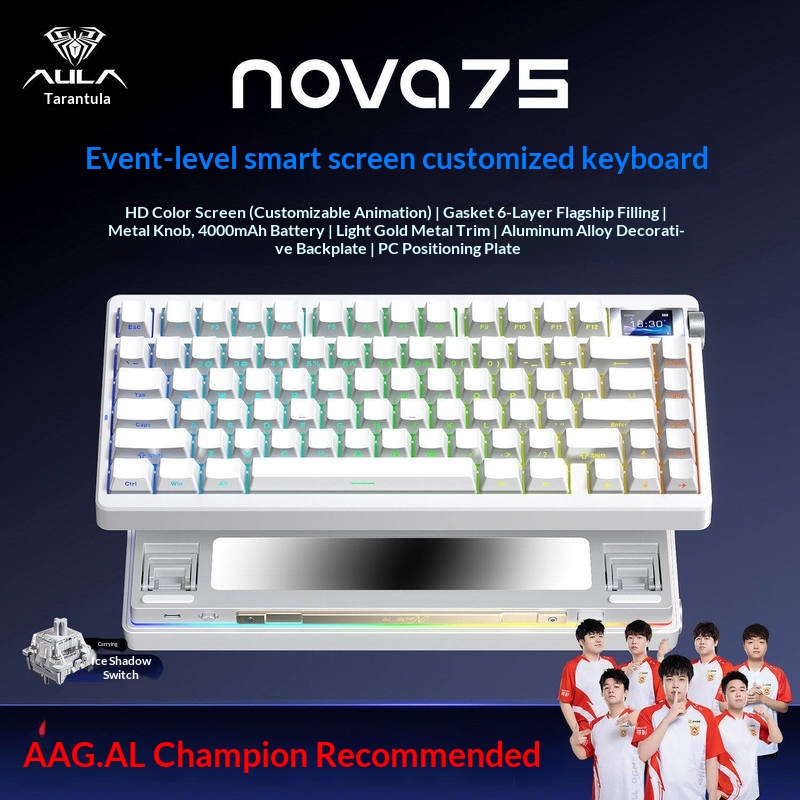 NOVA75 Wireless 3 Mode Mechani - đánh giá và giá Esports Gaming Uk