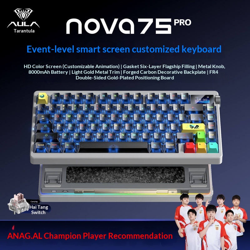 NOVA75 Wireless 3 Mode Mechani - đánh giá và giá Esports Gaming Uk