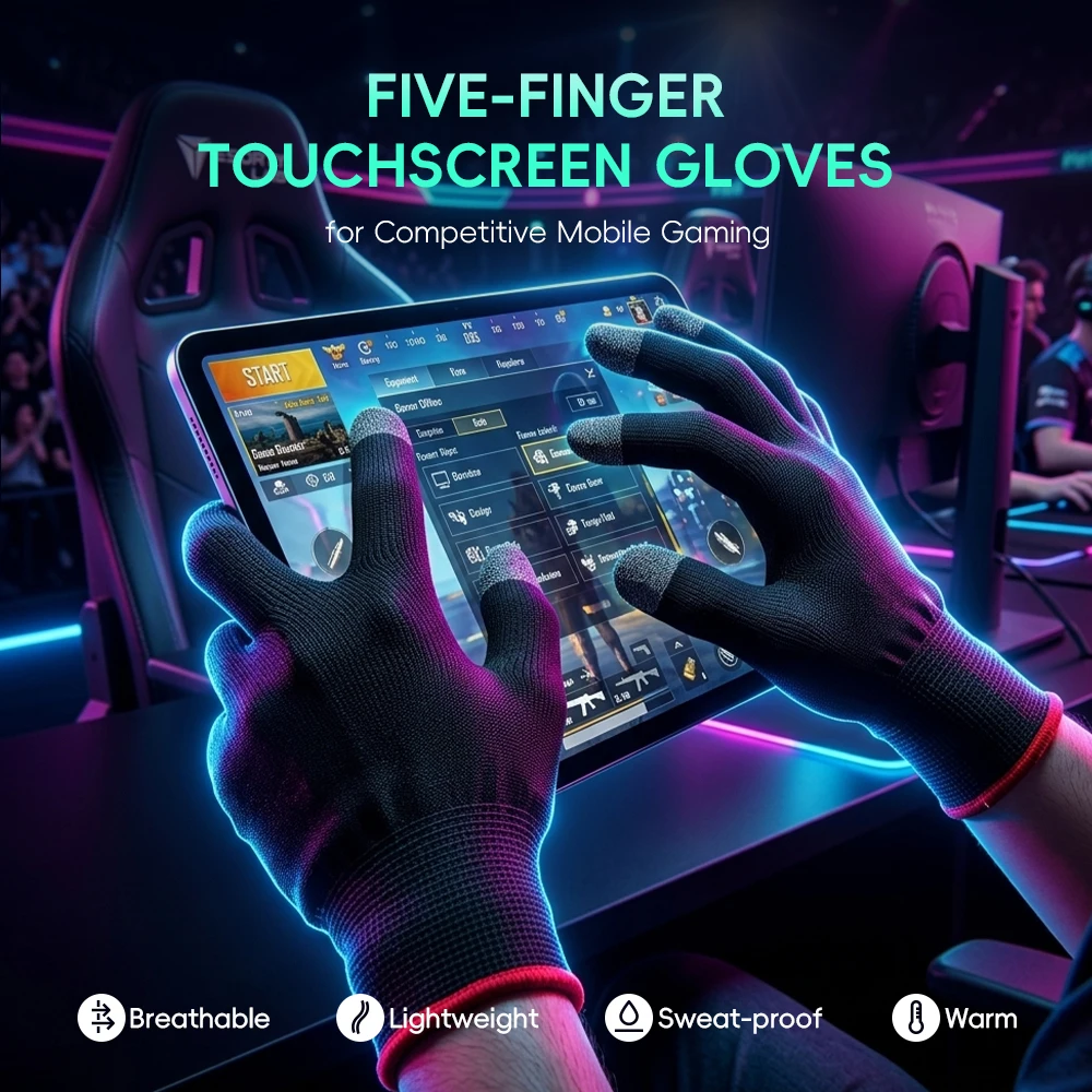 Data Frog Mobile Gaming Gloves - đánh giá và giá Esports Gaming Finger Sleeve