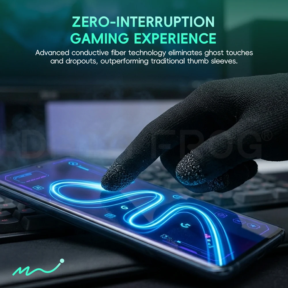 Data Frog Mobile Gaming Gloves - đánh giá và giá Esports Gaming Finger Sleeve