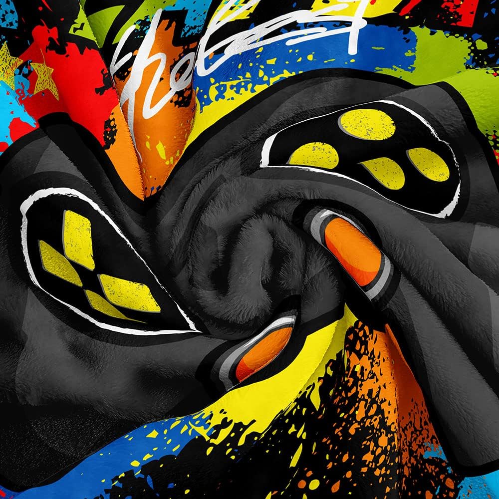 Gaming Graphic Fleece Throw Bl - đánh giá và giá Esports Gaming Bed