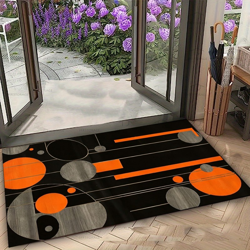 Gaming Room Black Orange Geome - đánh giá và giá Esports Gaming Hotel