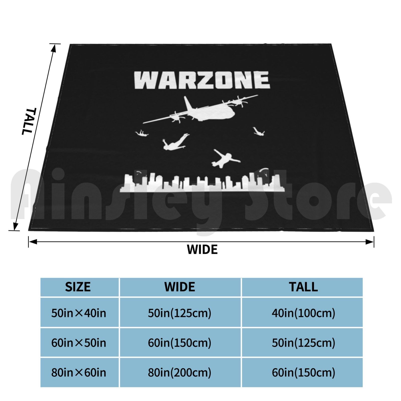Warzone Blanket For Sofa Bed T - đánh giá và giá Esports Gaming Bed