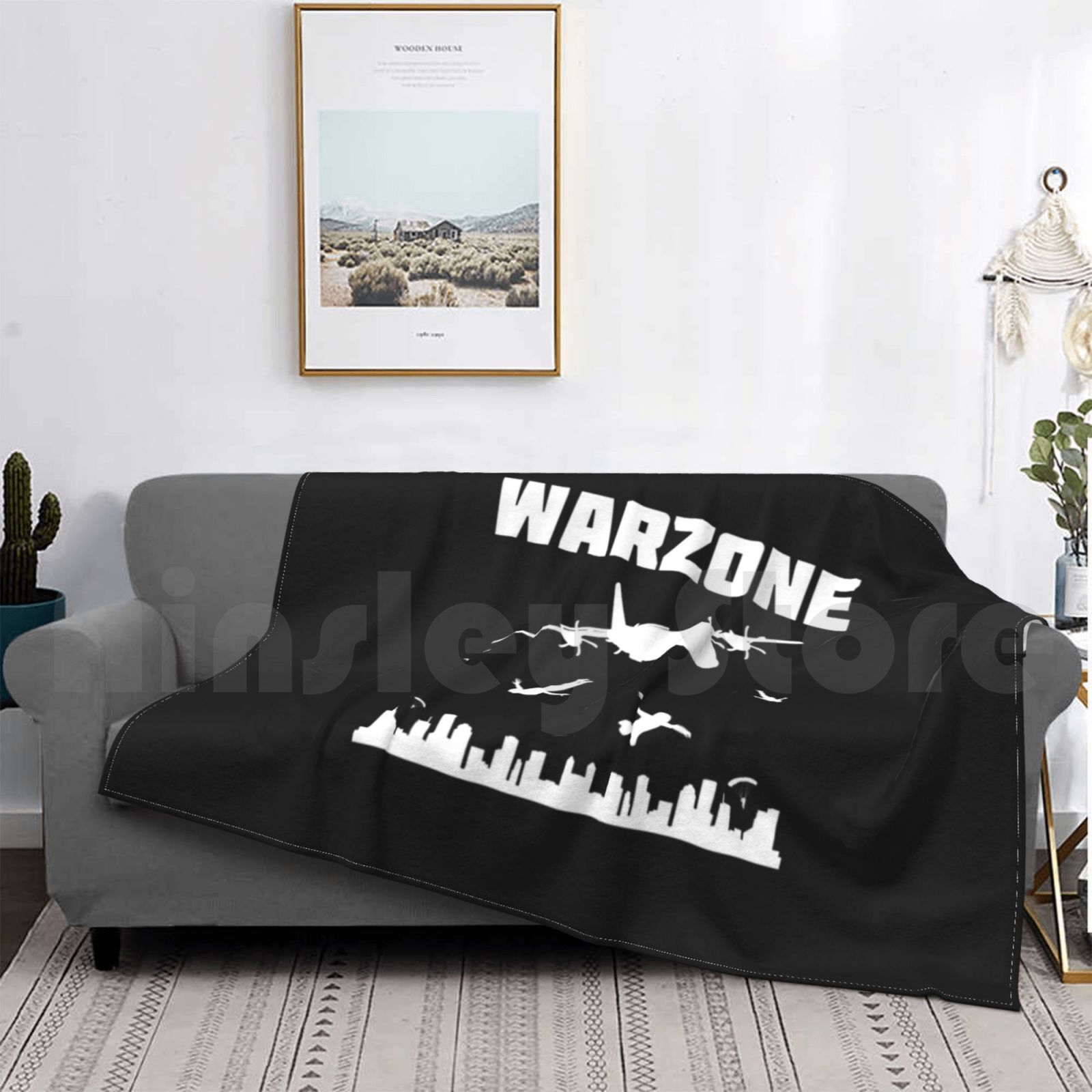 Warzone Blanket For Sofa Bed T - đánh giá và giá Esports Gaming Bed
