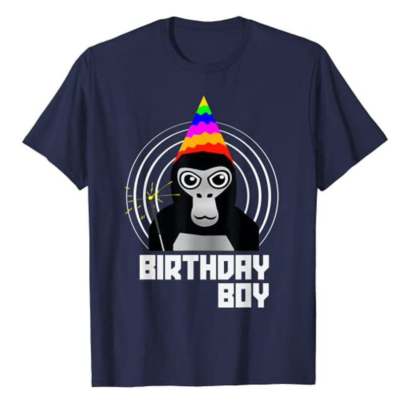 Gorilla Tag Birthday Boy VR Ga - đánh giá và giá Esports Gaming Shirts
