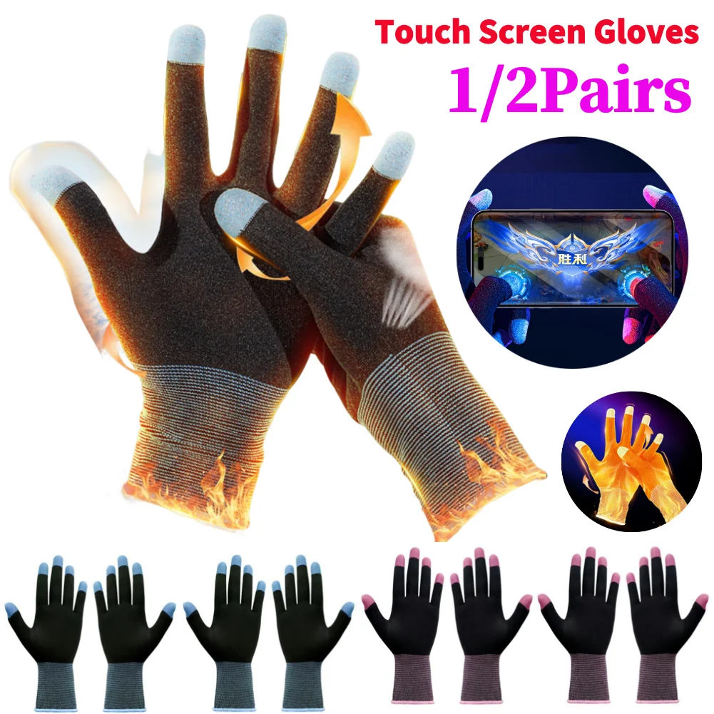 1 Pair Game Playing Gloves Hig - đánh giá và giá Esports Gaming Finger Sleeve