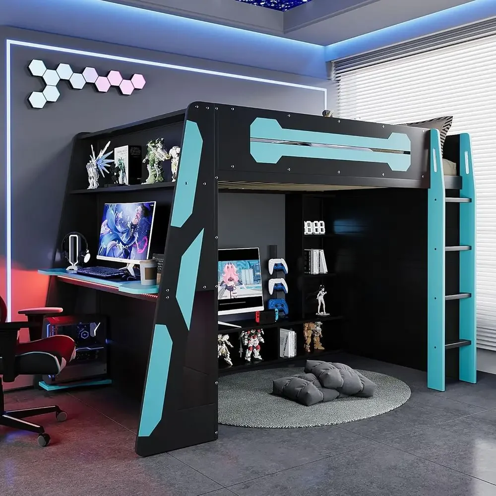 Customizable Large Wood Gaming - đánh giá và giá Esports Gaming Bed