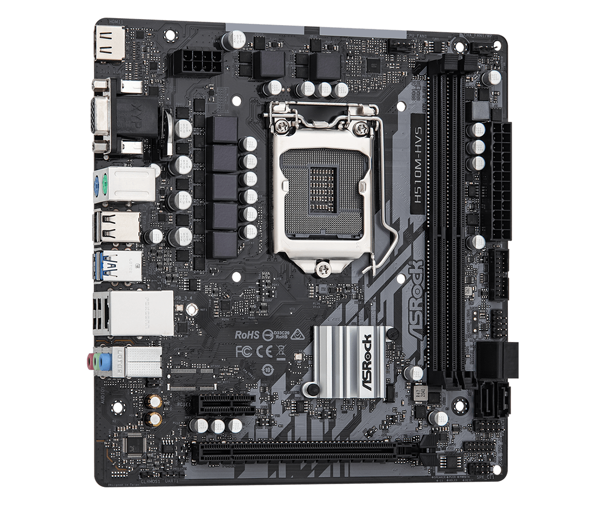 ASROCK H510M-HVS R2.0 H510 Mot - đánh giá và giá Intel Cpu Core I7