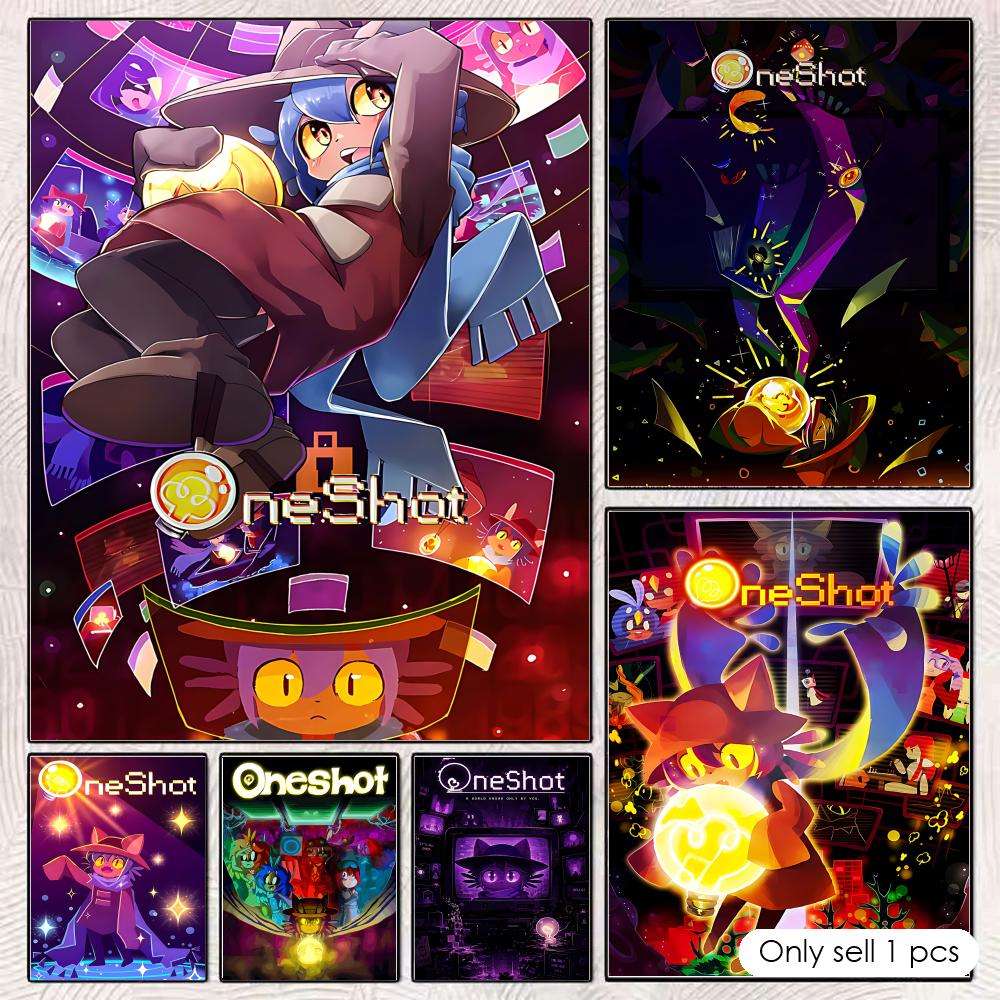 Puzzle Game O-OneShotS Poster  - đánh giá và giá Esports And Gaming Lounge