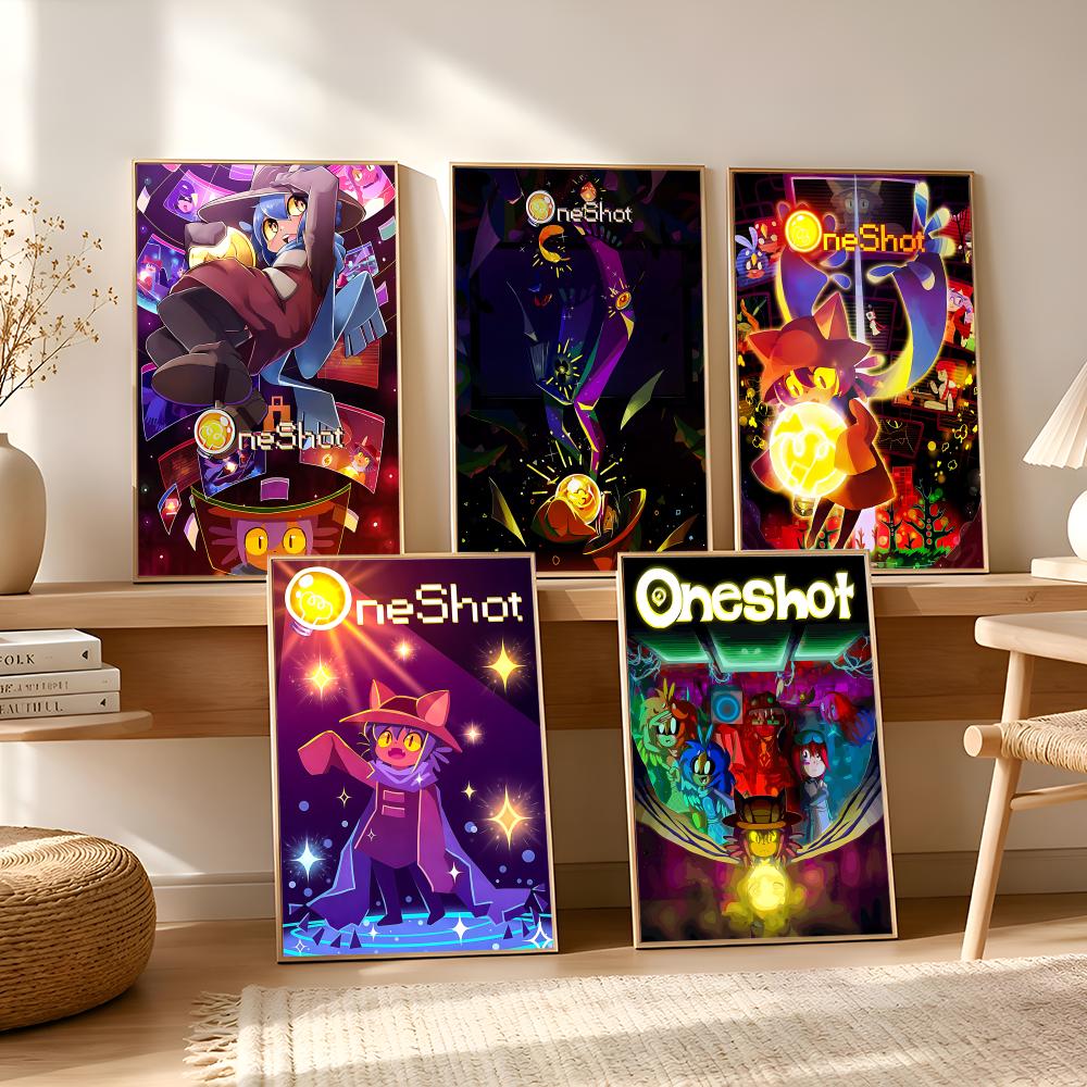 Puzzle Game O-OneShotS Poster  - đánh giá và giá Esports And Gaming Lounge