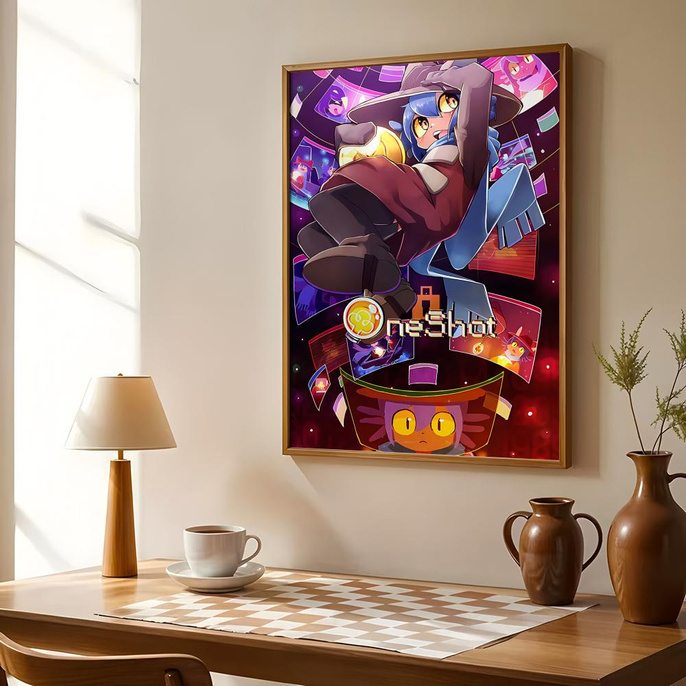Puzzle Game O-OneShotS Poster  - đánh giá và giá Esports And Gaming Lounge
