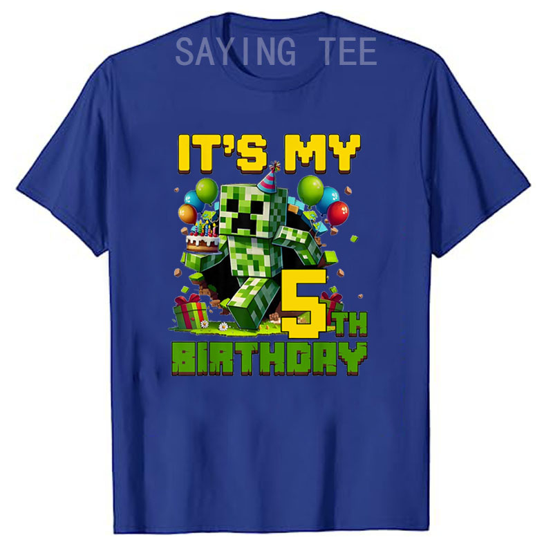 It's My 5th Birthday Video Gam - đánh giá và giá Esports Gaming Shirts