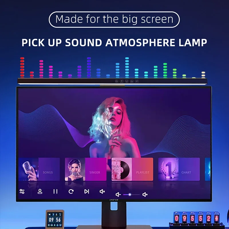 60cm RGB Computer Monitor Ligh - đánh giá và giá Esports Gaming Bed