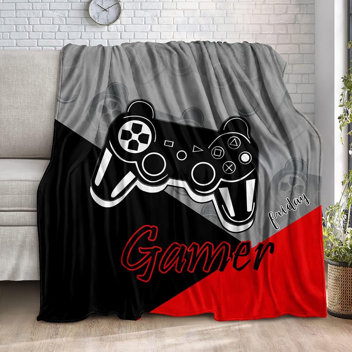 Jumbo Gaming Fleece Throw Blan - đánh giá và giá Esports Gaming Bed