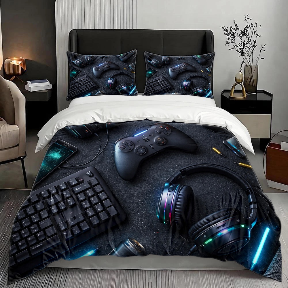 3Pc Esports-Themed Bedding Set - đánh giá và giá Esports Gaming Bed