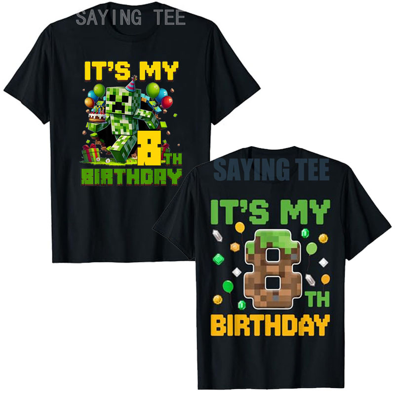 Birthday Boy It's My 8th Birth - đánh giá và giá Esports Gaming Shirts