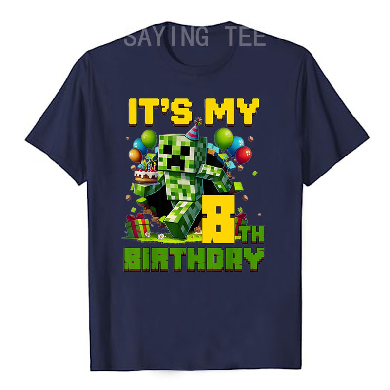 Birthday Boy It's My 8th Birth - đánh giá và giá Esports Gaming Shirts