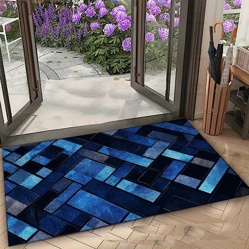 Nordic Blue Geometric Patchwor - đánh giá và giá Esports Gaming Hotel
